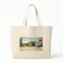 Main Street, Middlebury, Vermont Canvas Bags