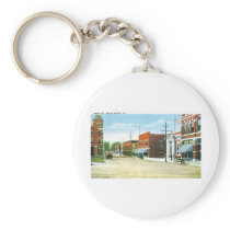 Main Street, Middlebury, Vermont Keychains