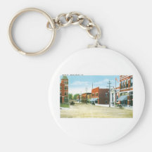Main Street, Middlebury, Vermont Keychains