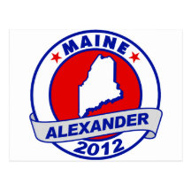 Maine Alexander Postcard