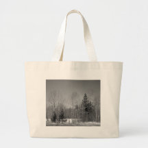 Maine_Black+White_50 Canvas Bag