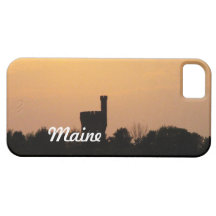 Maine Castle Tower iPhone 5 Cases