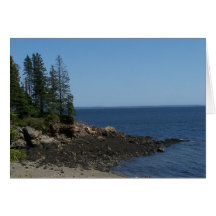 Maine Coast Greeting Card