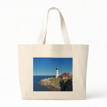 Maine Coastal Lighthouse Tote Bag