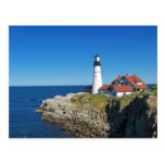 Maine Coastal Lighthouse Post Card
