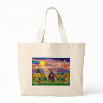 Maine Coon Cat 10 - Autumn Sun Canvas Bag