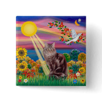 Maine Coon Cat 10 - Autumn Sun