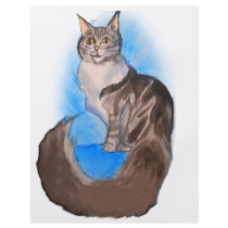 MAINE Coon Cat Custom Flyer