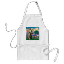 Maine Coon Cat  - St Francis Apron