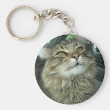 Maine Coon kitty Keychain