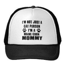 Maine Coon shirts Cat Design Hat