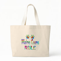 Maine Coons Rule Canvas Bag