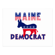 Maine Democrat Post Card