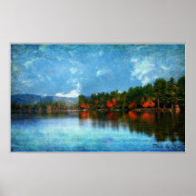 Maine Fall Print