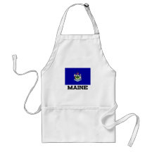 Maine Flag Apron