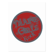 Maine Girls Rock! Postcard