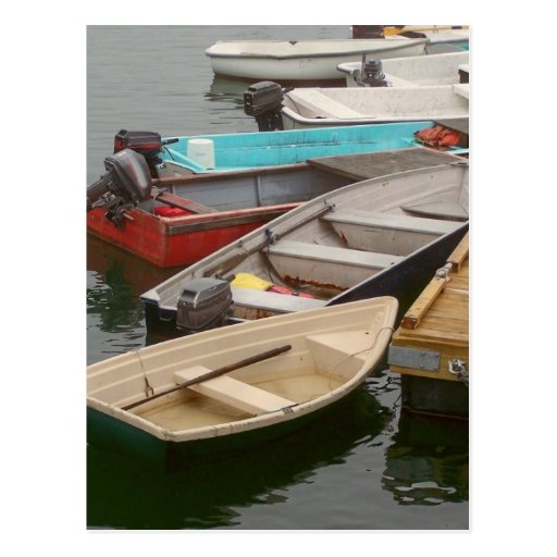 Maine Harbour Postcard
