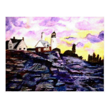 Maine Lighthouse Postcards