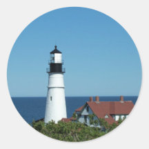 Maine Lighthouse Sticker