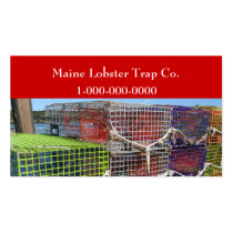 Maine Lobster Trap business cards