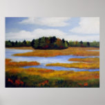 Maine River Marsh #1 Print