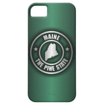 "Maine Steel 2" iPhone 5 Cases