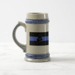 Maine Thin Blue Line Stein Mugs