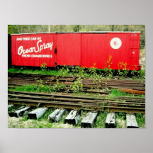 Maine Train Posters