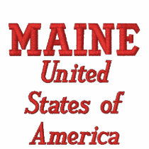 Maine United States of America Polo Shirt