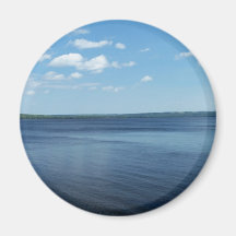 Maine's Lake Fridge Magnets