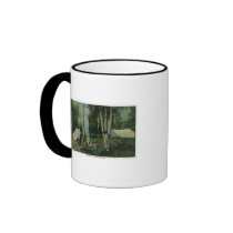 MaineView of a Campground in the Maine Woods Mug