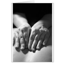 Mains de massage carte