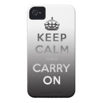 Maintenez calme et continuez le cas d'iPhone4/4S coques case-mate