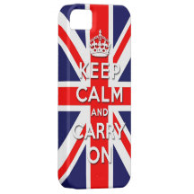 maintenez calme et continuez le drapeau d'Union Ja Coque Case-Mate iPhone 5