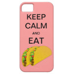 MAINTENEZ CALME ET MANGEZ la caisse de l'iPhone 5  Coque iPhone 5 Case-Mate