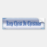 Maintenez le Christ dans l'adhésif pour pare-chocs Autocollant Pour Voiture
