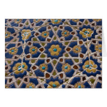 Maiolica Tiles Greeting Cards
