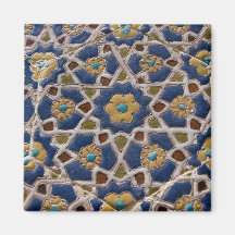 Maiolica Tiles Refrigerator Magnets