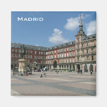Maire de plaza magnets pour réfrigérateur