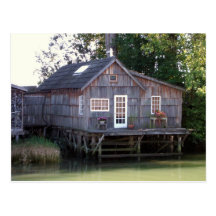 Maison dans le Finn Slough Cartes Postales