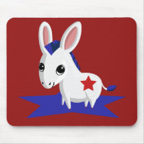 Maize the Democratic Donkey Mouse Mat