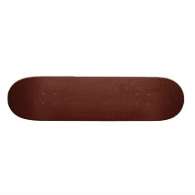 Majestic black flowers on rough brown background skateboard decks