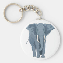 Majestic Elephant Keychain