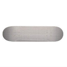 Majestic grey flowers on rough white background custom skateboard