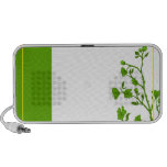 Majestic Lawn green floral design iPhone Speakers