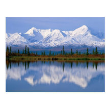 Majestic Reflections, Alaska Post Card