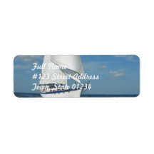Majestic Sail Mailing Labels