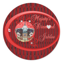 Majesty's Diamond Jubilee Collection Stickers