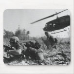 Major Crandall's UH-1D Helicopter in Vietnam War Mouse Pads