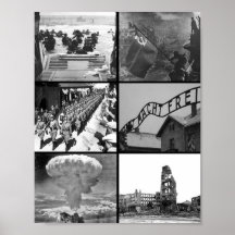 Major Events of WWII Poster